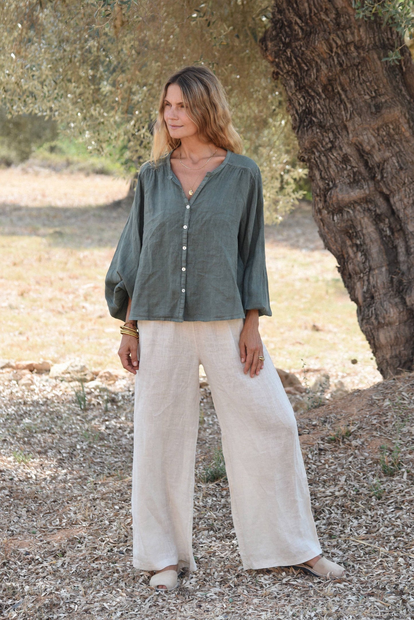 The Lily Blouse // Fern