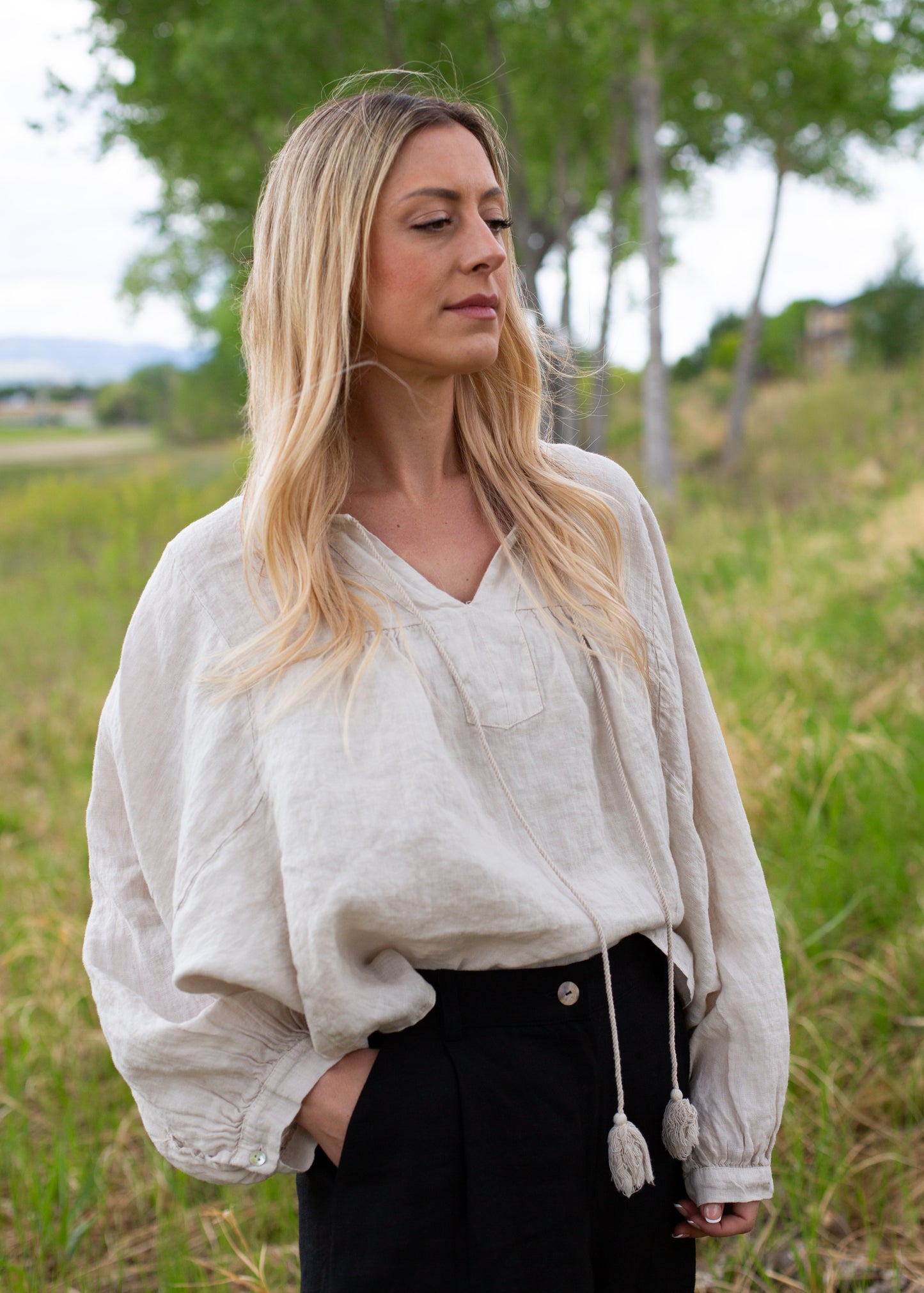 The Meadow Blouse // Moon