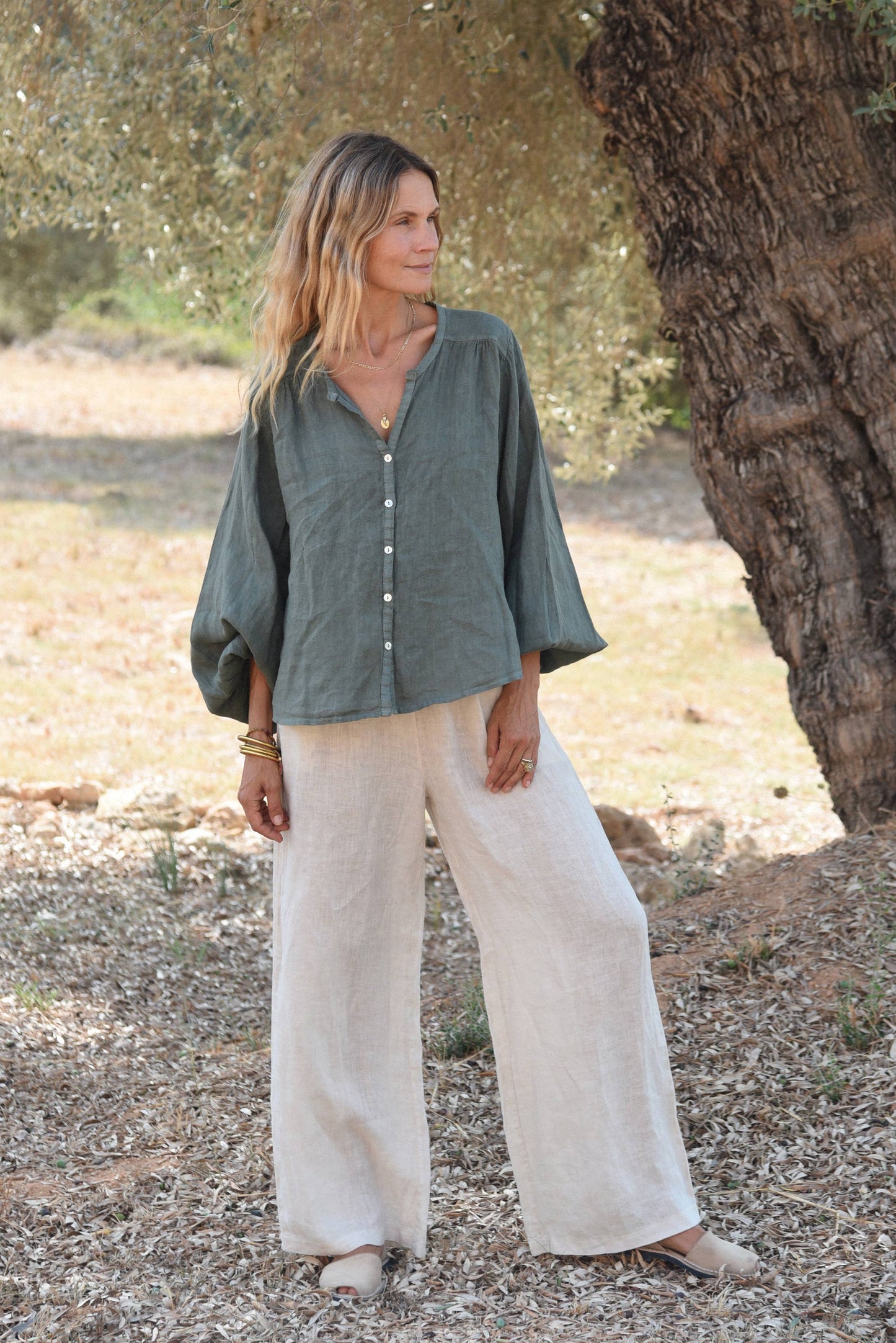 The Lily Blouse // Fern