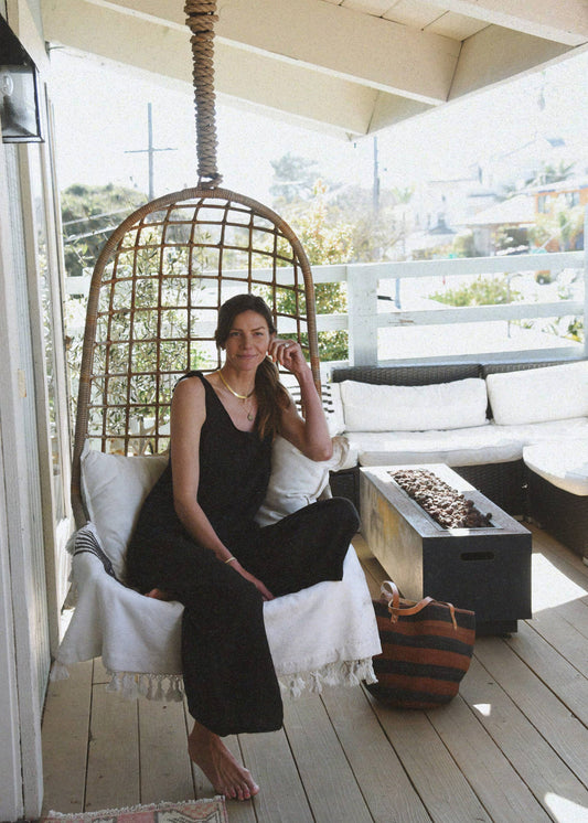 The Linen Jumpsuit // Noir