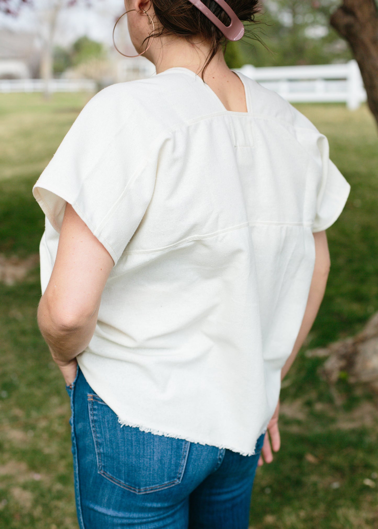The Market Shirt // Ivory