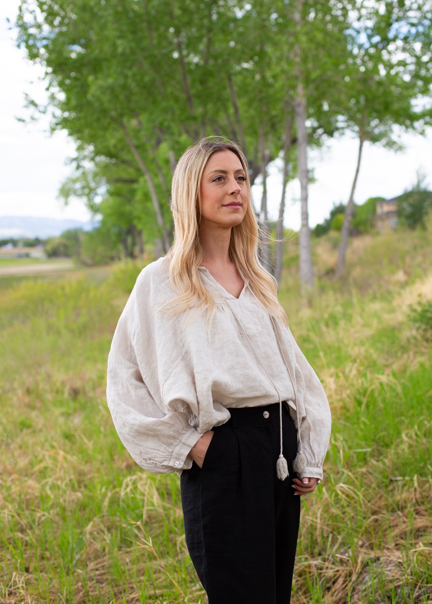 The Meadow Blouse // Moon